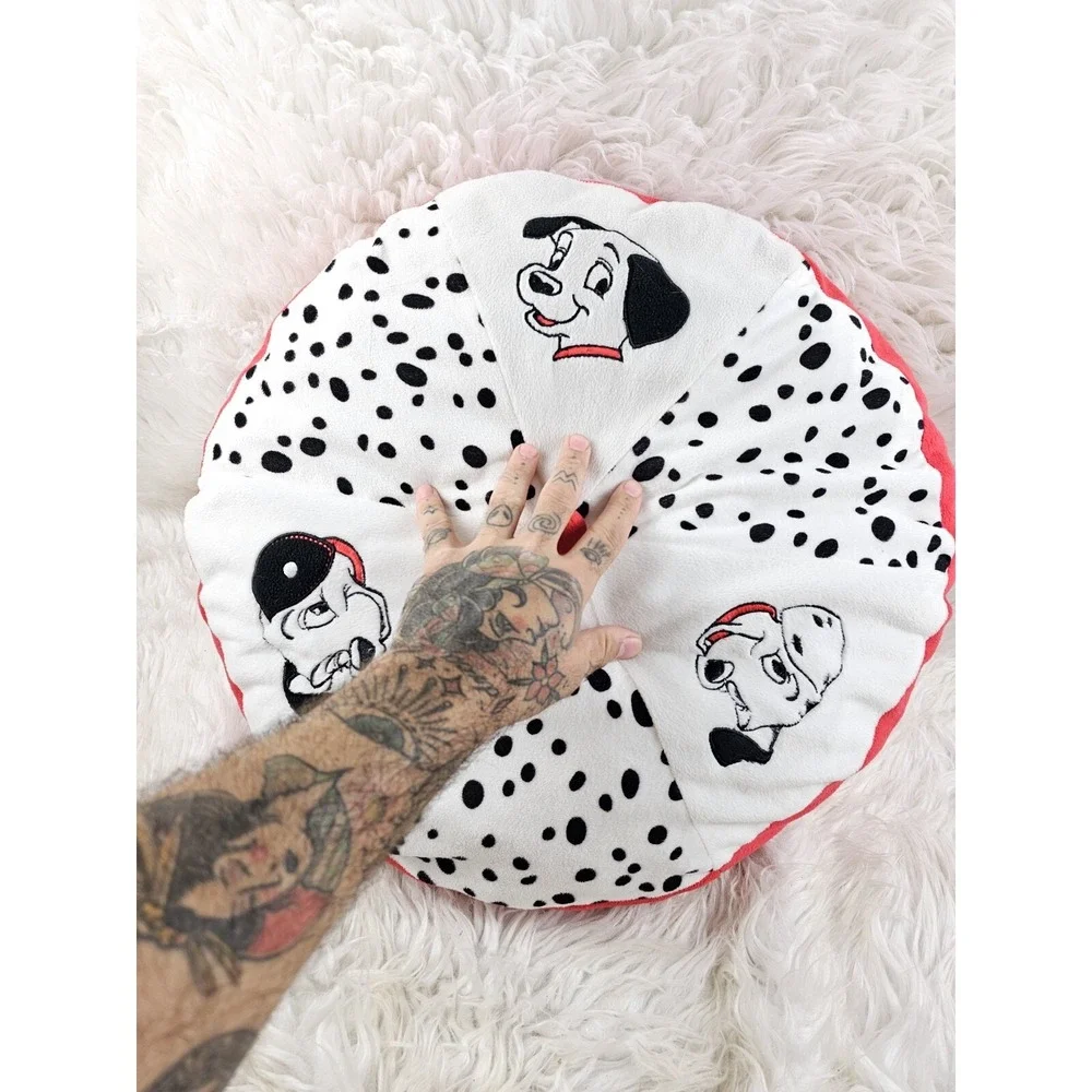 Super Rare Vintage Disney 101 Dalmatians Premium Spotted Pillow Cushion Bedding
